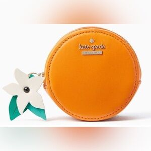♠️kate spade Spice Things Up Orange Coin Purse - RARE